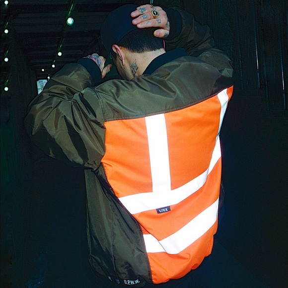 Authentic U.P.W.W. Reflective Bomber Hype Jacket - Picture 1 of 7
